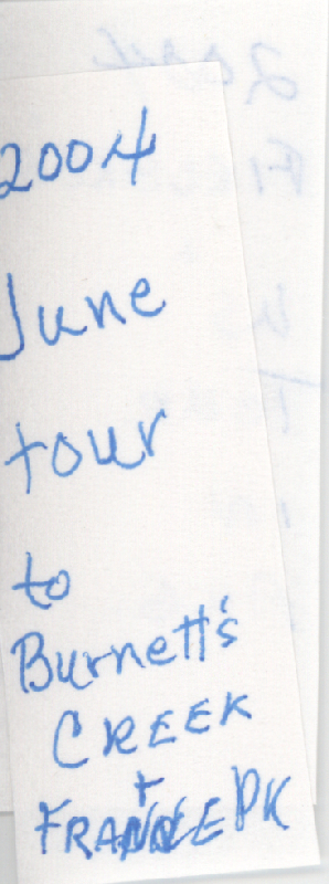 LIHAC Tour Burnett's Creek And France Park