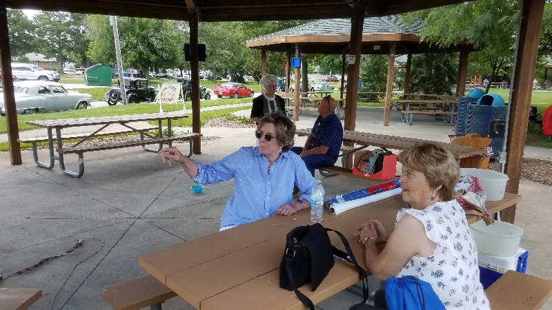 Picnic At Columbian Park In Lafayette, Indiana