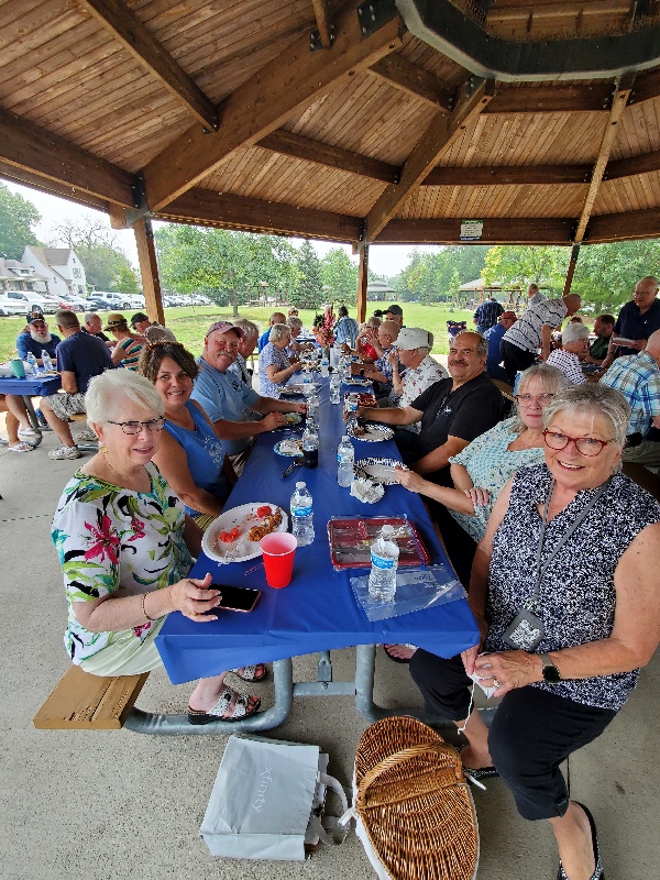 Picnic At Columbian Park In Lafayette, Indiana