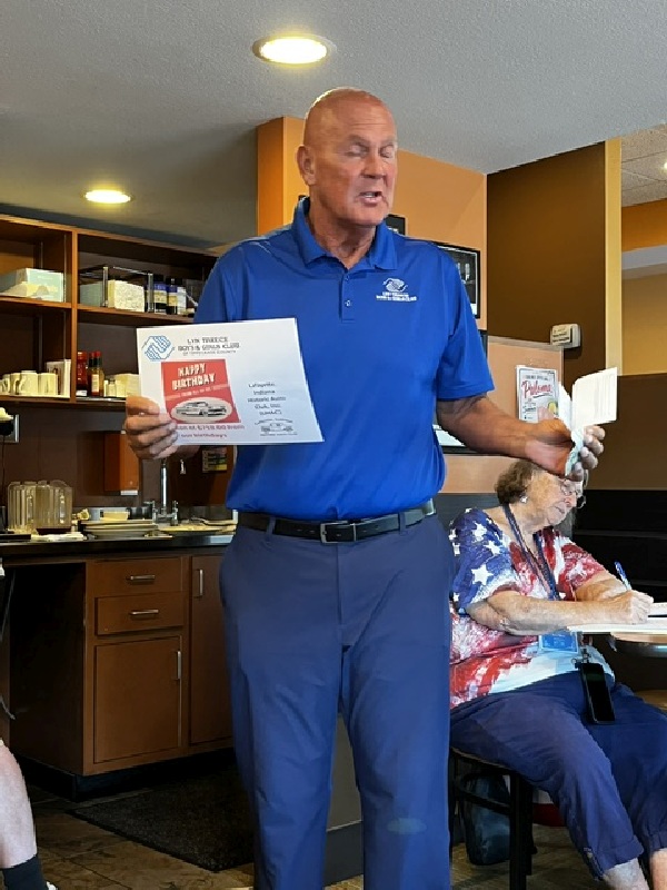 J u l y   L I H A C   M e e t i n g   G i v i n g   C h e c k   T o   B a r r y   R i c h a r d   