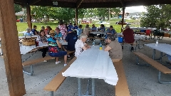 Picnic At Columbian Park In Lafayette, Indiana