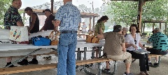Picnic At Columbian Park In Lafayette, Indiana