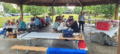Picnic At Columbian Park In Lafayette, Indiana