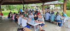 Picnic At Columbian Park In Lafayette, Indiana