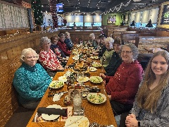 Ladies' Luncheon At Outback Steakhouse Restaurant